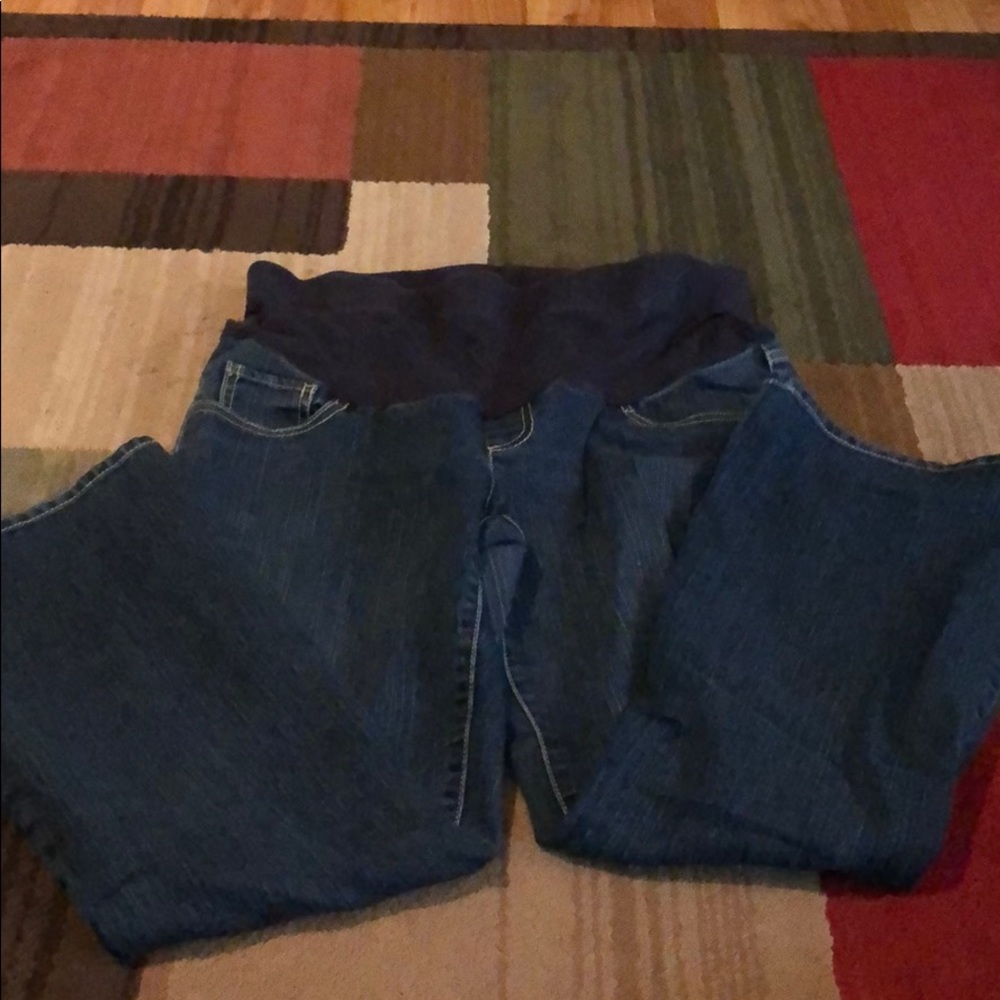 Petite Maternity Jeans
